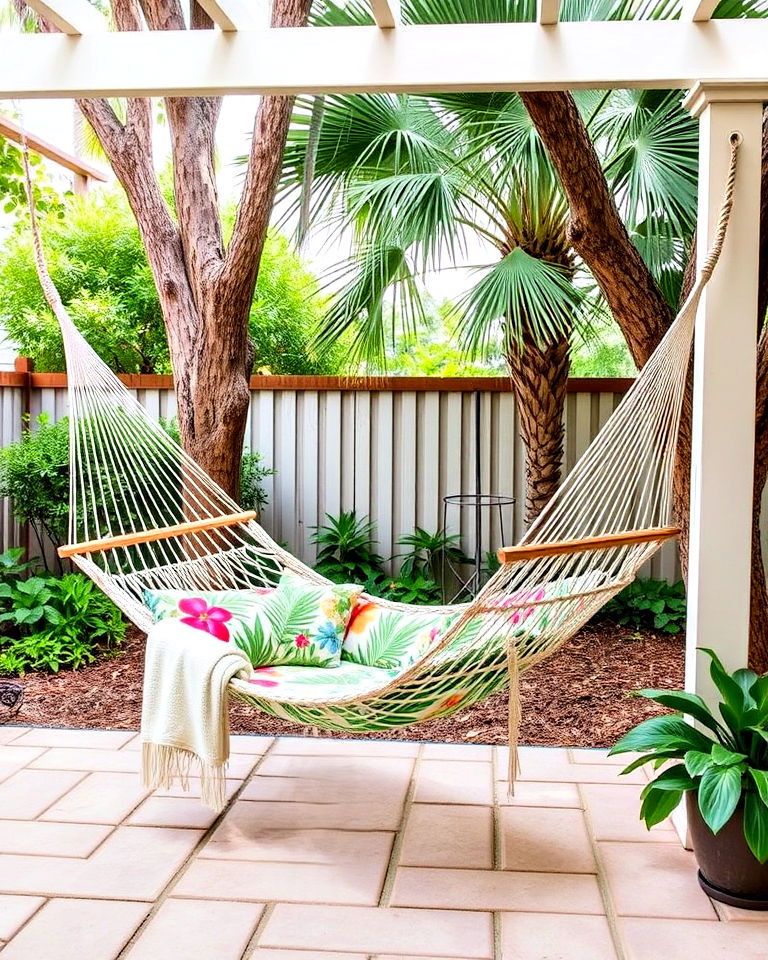 florida backyard with hammock haven - 30 Florida Backyard Ideas