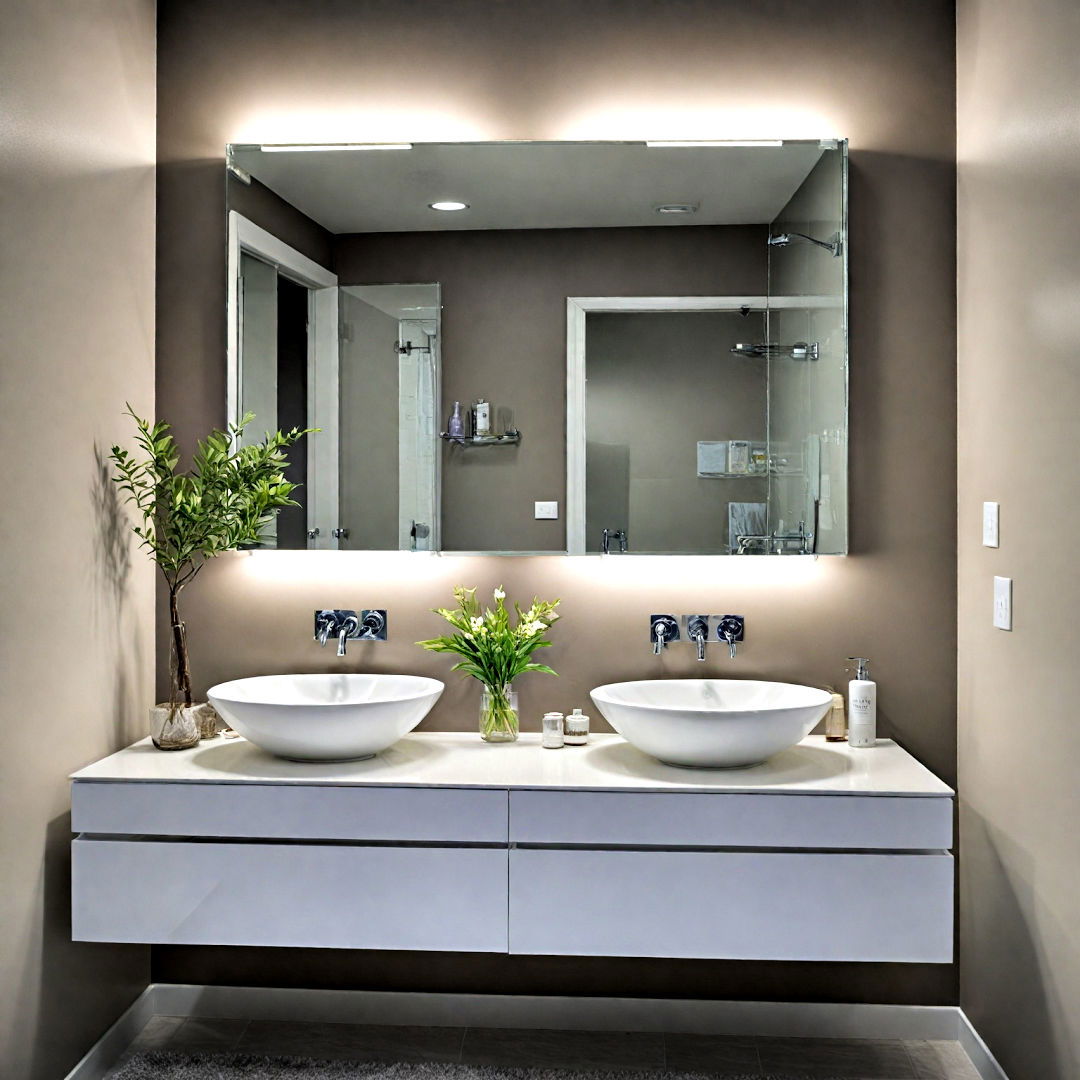 focus on modern trends - 40 Bathroom Vanity Ideas