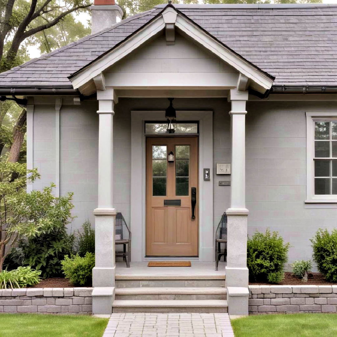 fog gray exterior house paint - 40 Gray Exterior House Paint Ideas