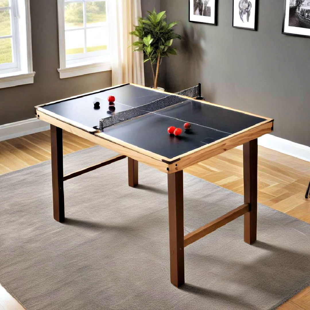 foldable compact game table - 25 Small Game Room Ideas