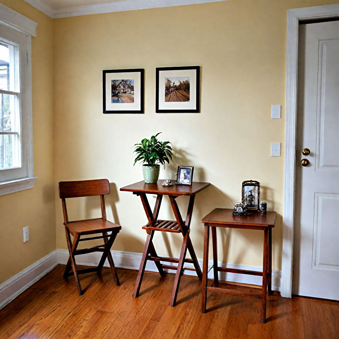 foldable furniture for small entryway - 40 Small Entryway Ideas