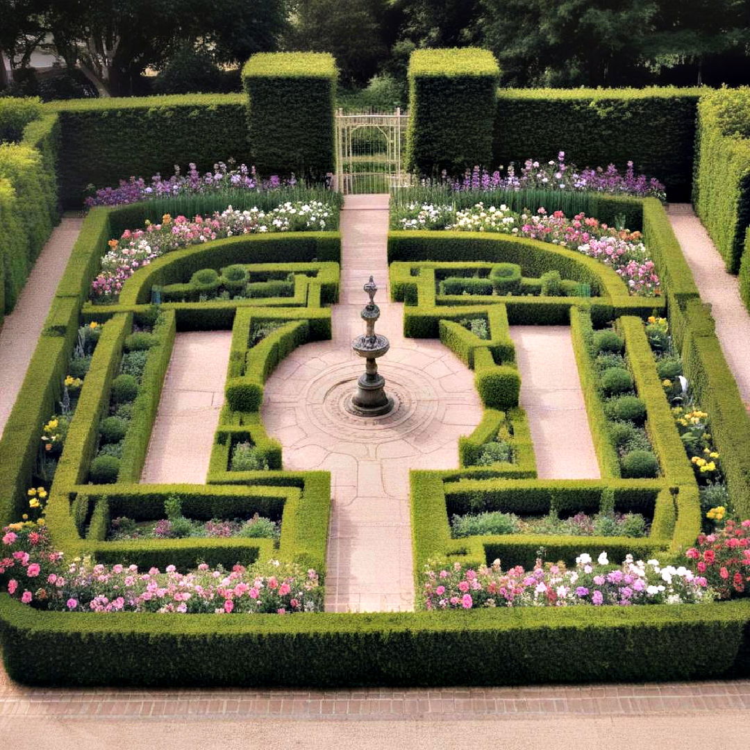 formal parterre garden design - 40 English Garden Design Ideas