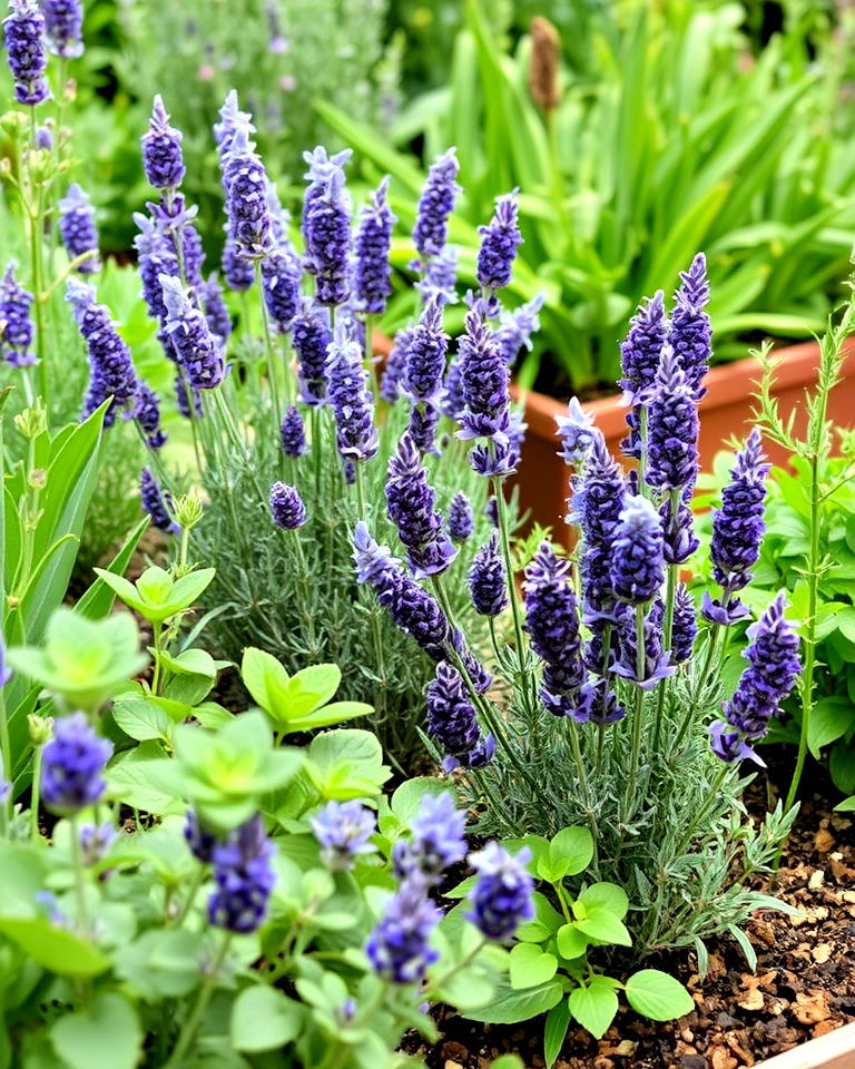 fragrant herb beds for sensory garden - 25 Sensory Garden Ideas