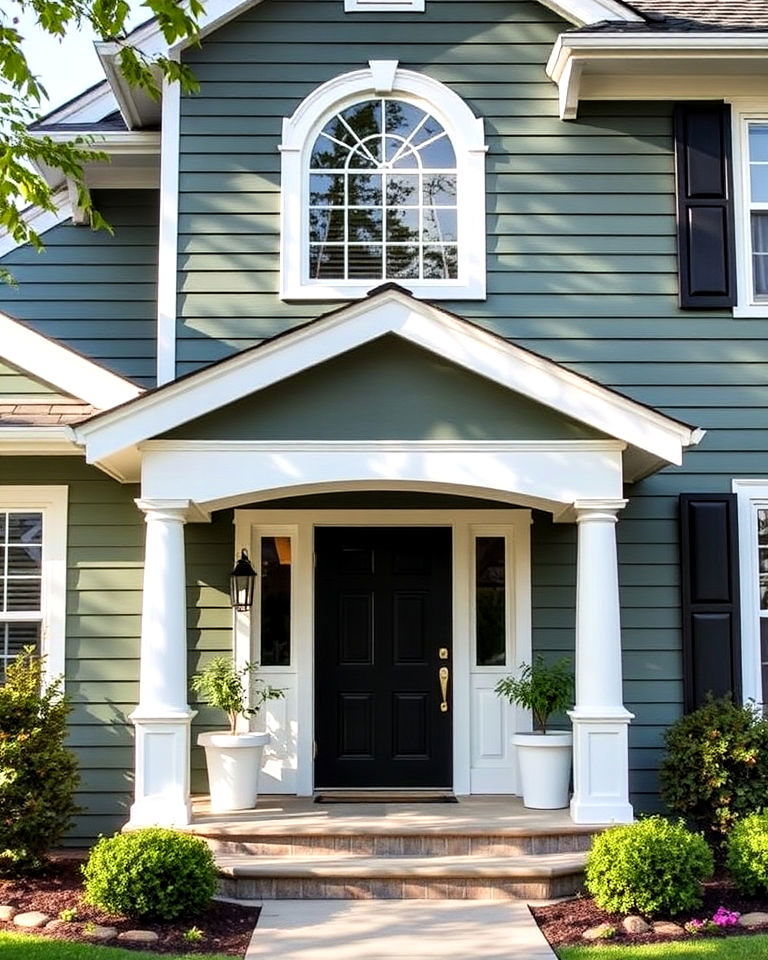 fresh coat of paint for exterior home renovation - 30 Exterior Home Remodeling and Renovation Ideas