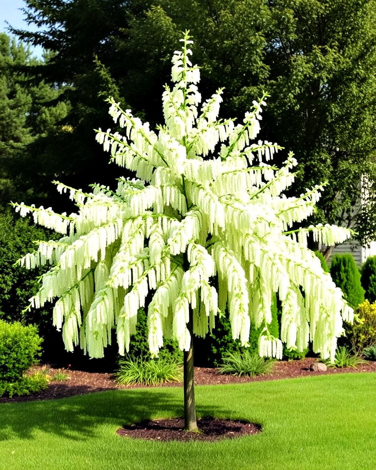fringe tree for compact landscape - 30 Small Trees for Front Yard