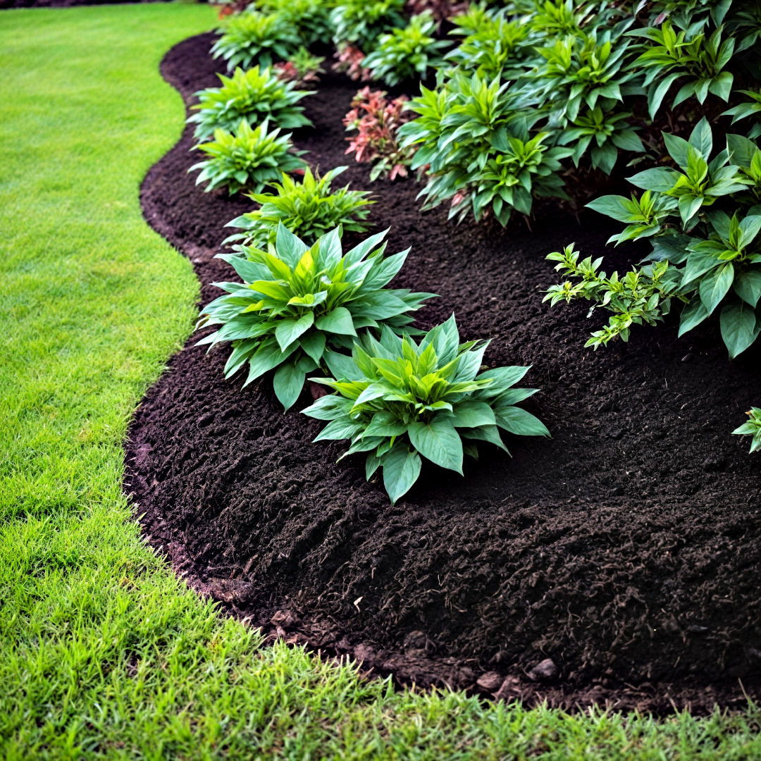 front yard landscaping with mulch edging - 30 Front Yard Landscaping Ideas With Rocks and Mulch