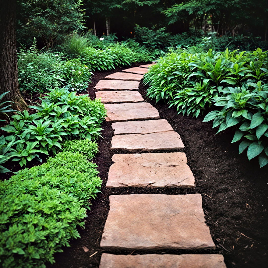 front yard landscaping with mulch pathway - 30 Front Yard Landscaping Ideas With Rocks and Mulch