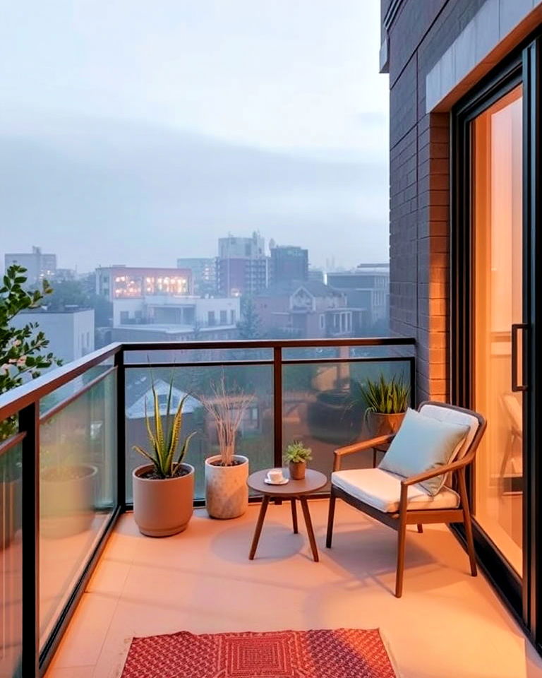frosted glass balcony design - 25 Glass Balcony Design Ideas
