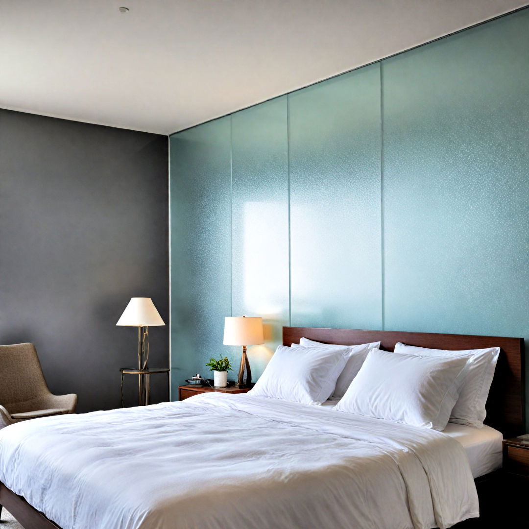frosted glass panels wall covering - 30 Wall Covering Ideas