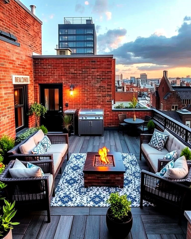 functional rooftop deck - 30 Patio Deck Ideas