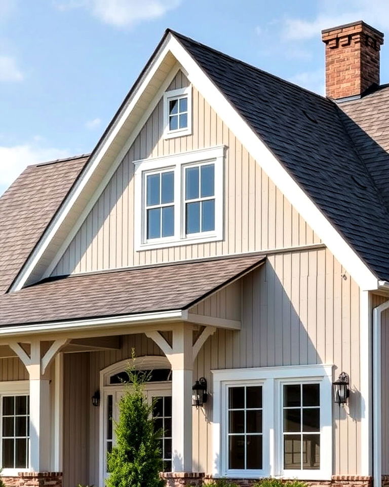 gambrel gable combo design - 20 Gable Roof Design Ideas