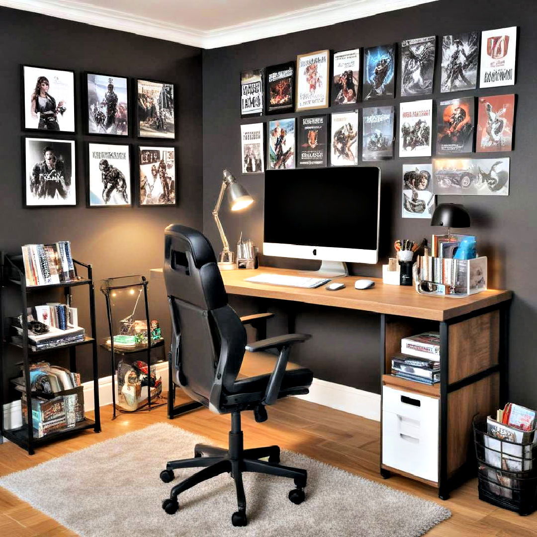 gaming station for teen gamers - 40 Teen Room Ideas