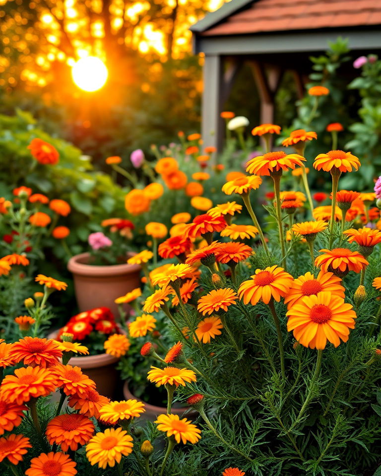 garden with the warm hues - 30 Garden Colour Schemes