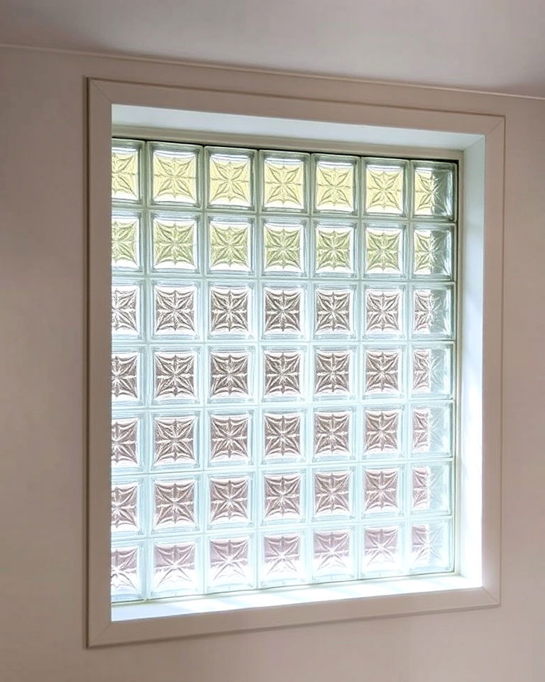 glass block windows for privacy - 30 Basement Window Ideas