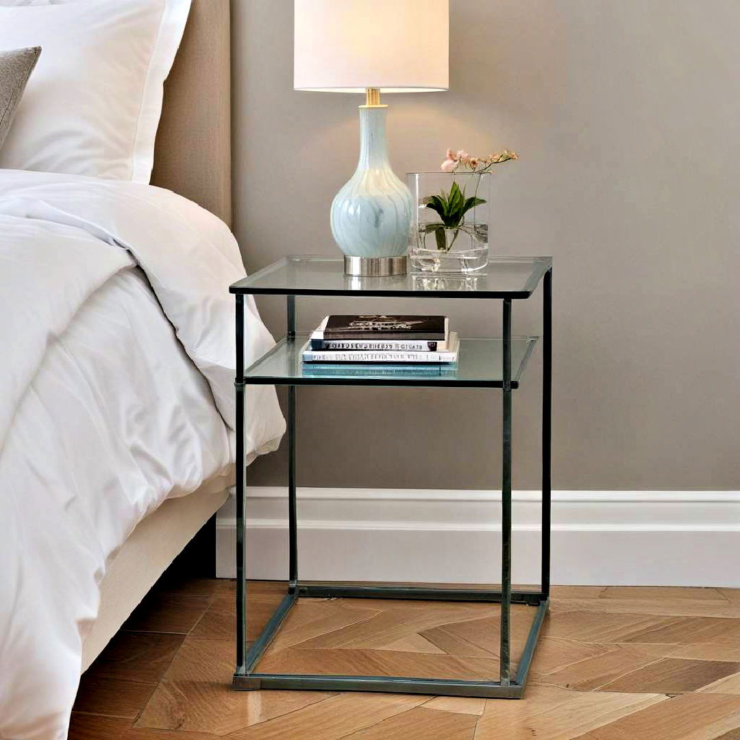 glass table for small bedroom - 40 Small Bedroom Ideas
