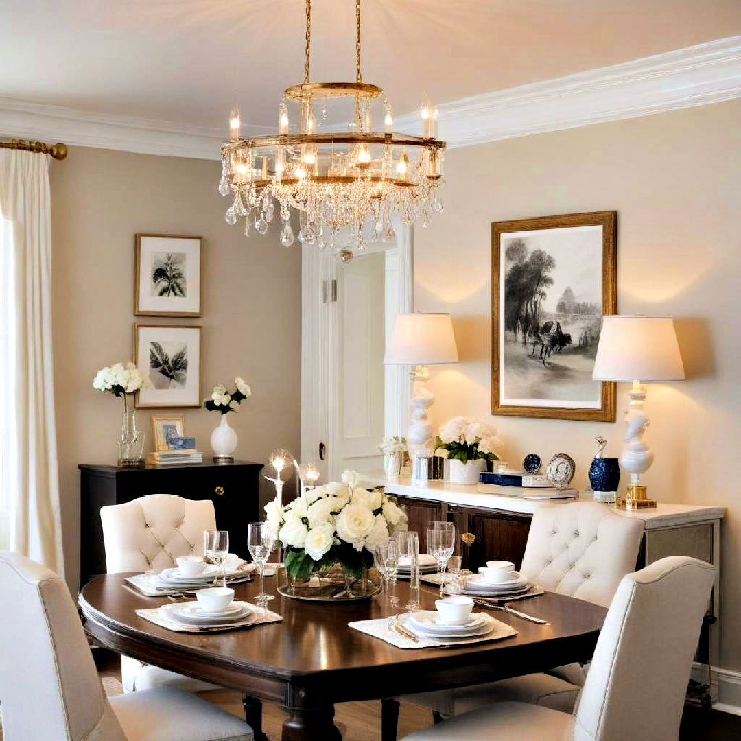 go for elegant light fixtures - 30 Preppy Room Ideas