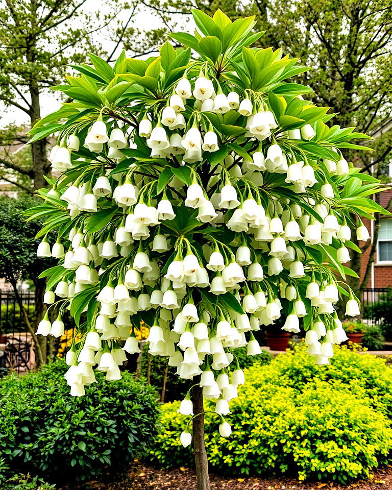 graceful japanese snowbell tree - 30 Small Trees for Front Yard