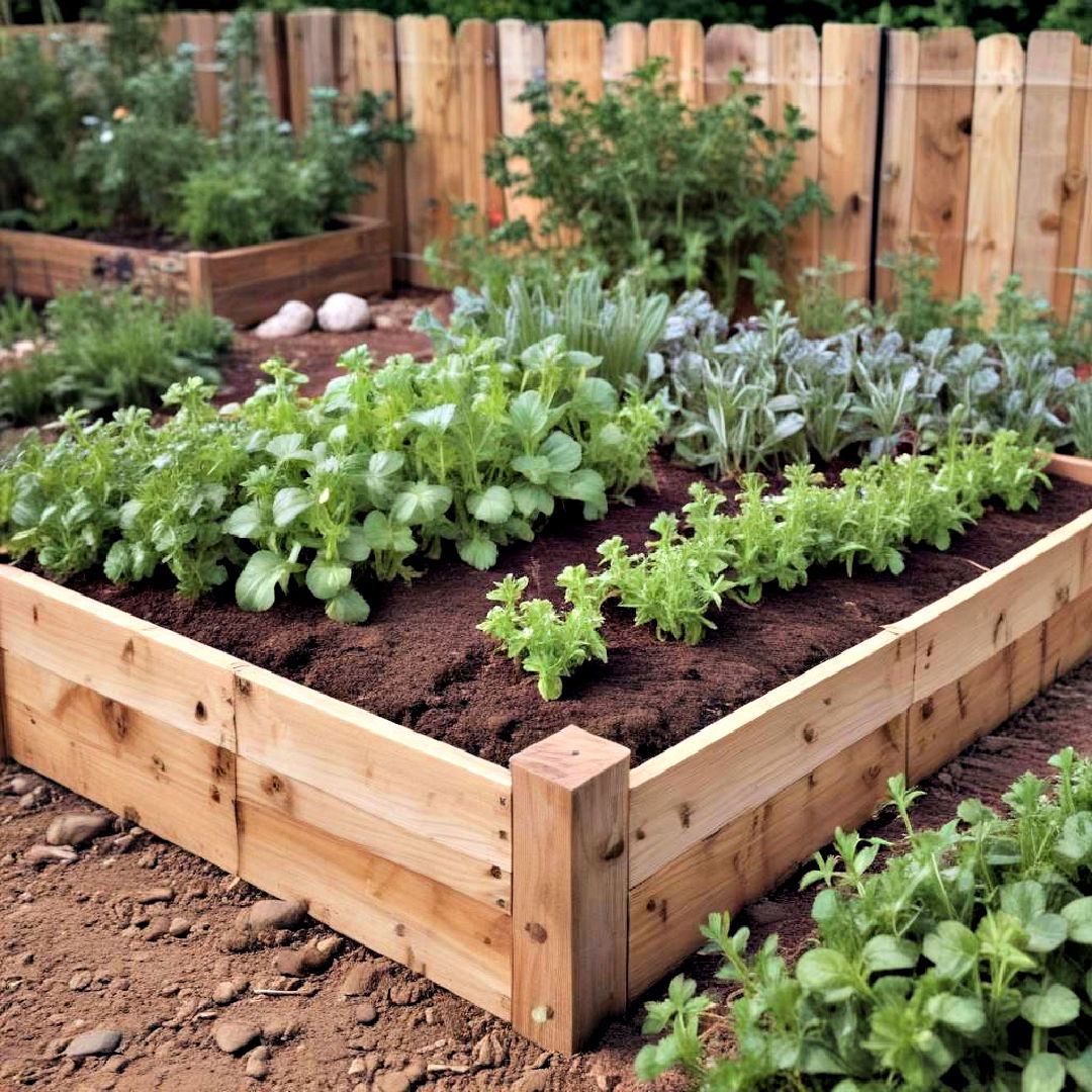 grow herbs in raised garden bed - 25 Inexpensive Raised Garden Bed Ideas