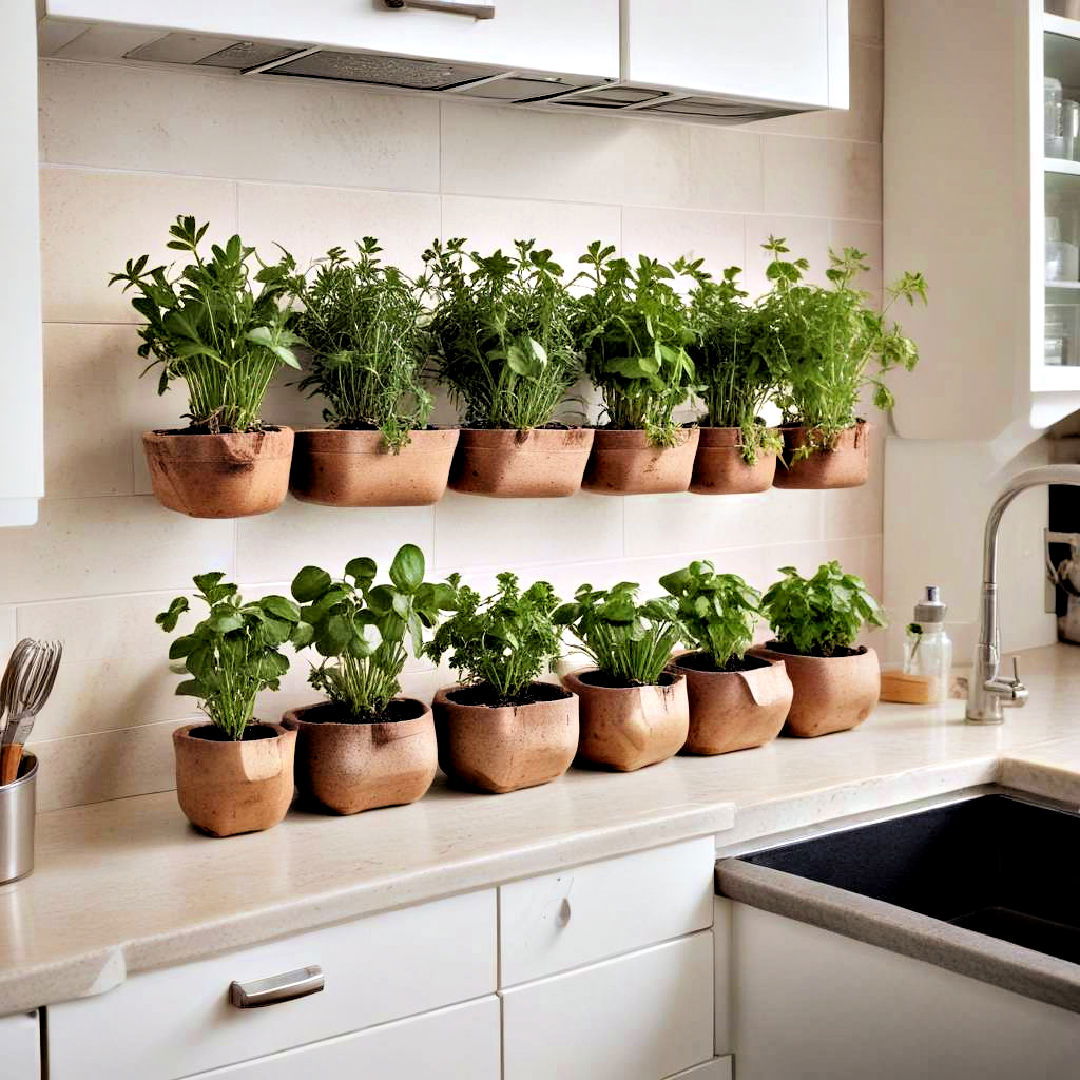 grow indoor herbs garden - 40 Modern Kitchen Ideas