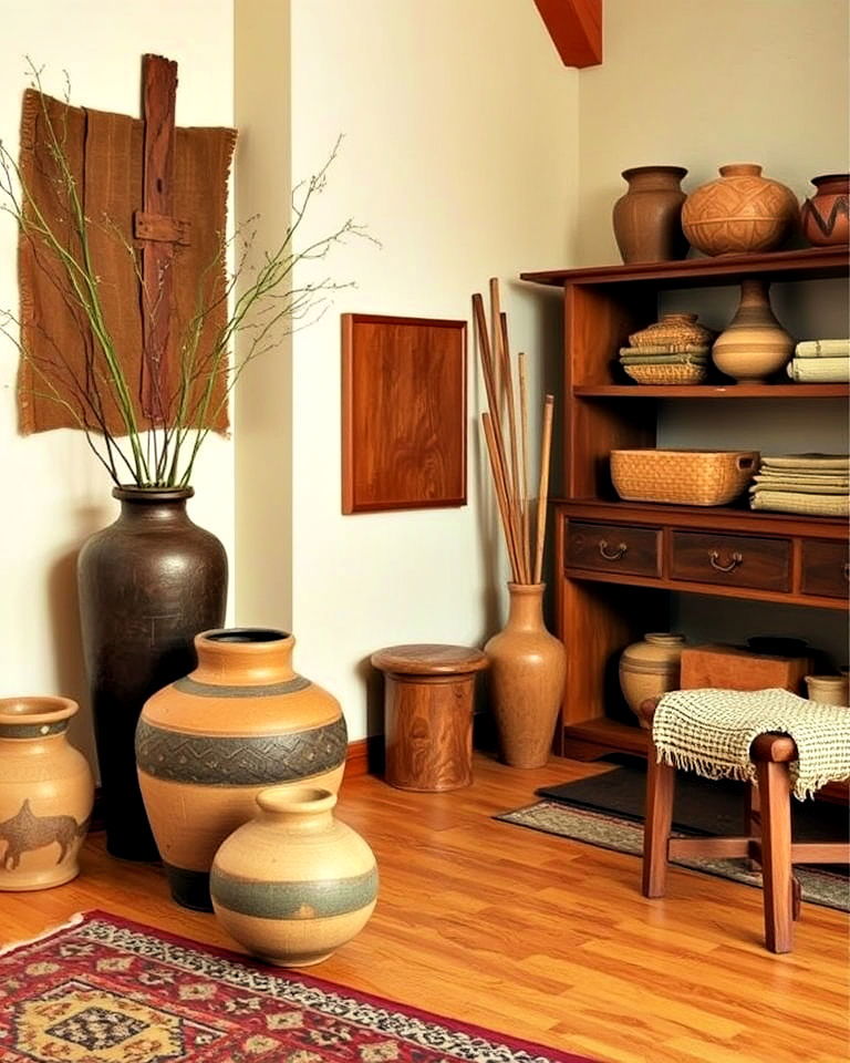 handcrafted accessories to add personal touch - 15 Prairie-style Interior Design Ideas