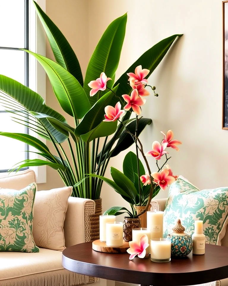 hawaiian inspired space with natural scents - 15 Hawaiian Interior Design Ideas