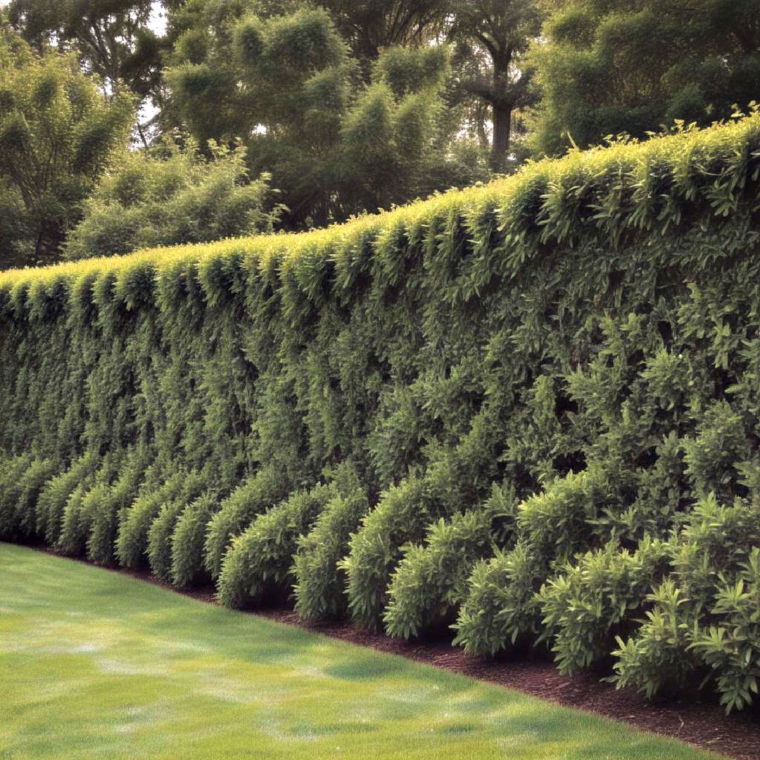 hedge as outdoor privacy screen - 30 Outdoor Privacy Screen Ideas
