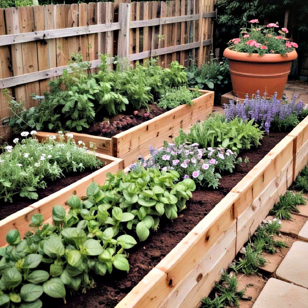herb garden for cooking enthusiasts - 30 Flower Garden Ideas