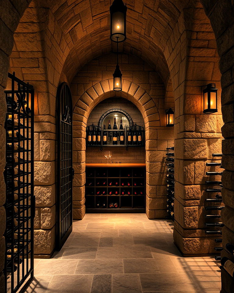 hidden wine cellars for gothic castle - 25 Gothic Castle Ideas