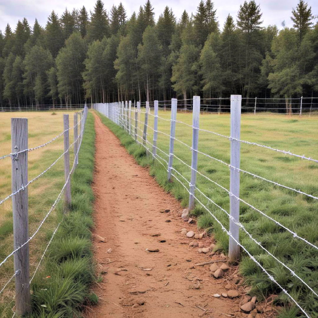 high tensile wire for farm fence - 15 Farm Fence Ideas