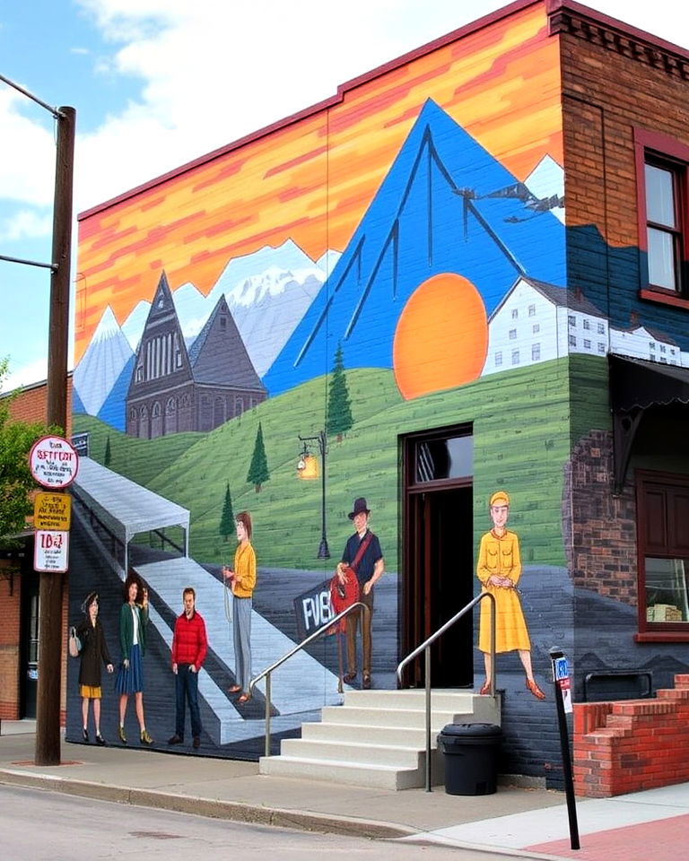 historical storytelling small town mural - 20 Small Town Murals