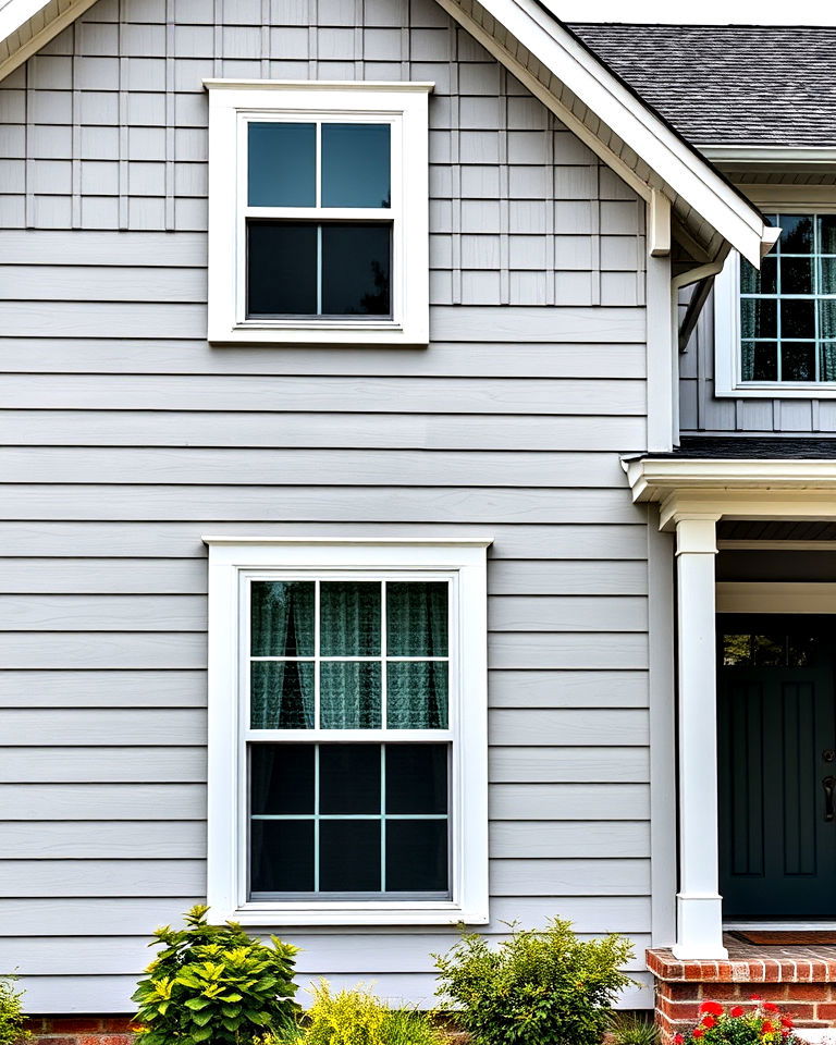 horizontal and vertical siding combo - 20 Two-tone Siding Designs
