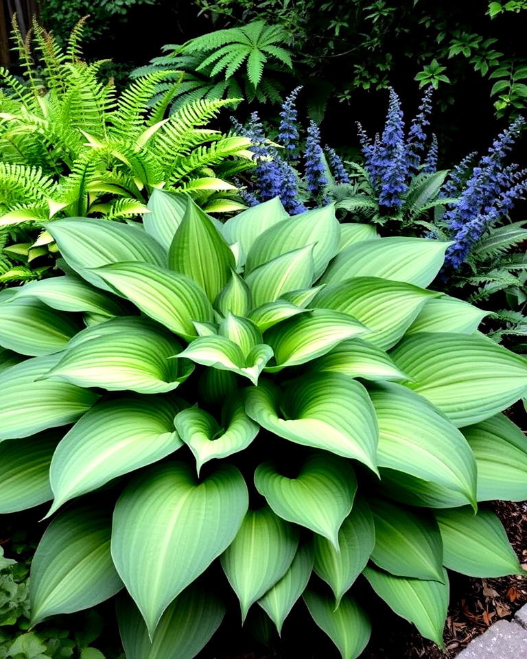 hostas for ground cover ideas - 20 Shady Garden Ideas
