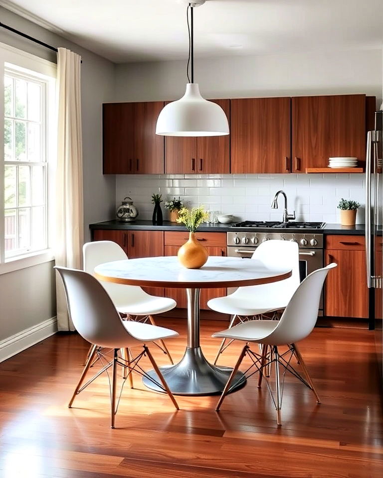iconic mid century furniture for kitchen - 40 Mid-century Modern Kitchen Ideas