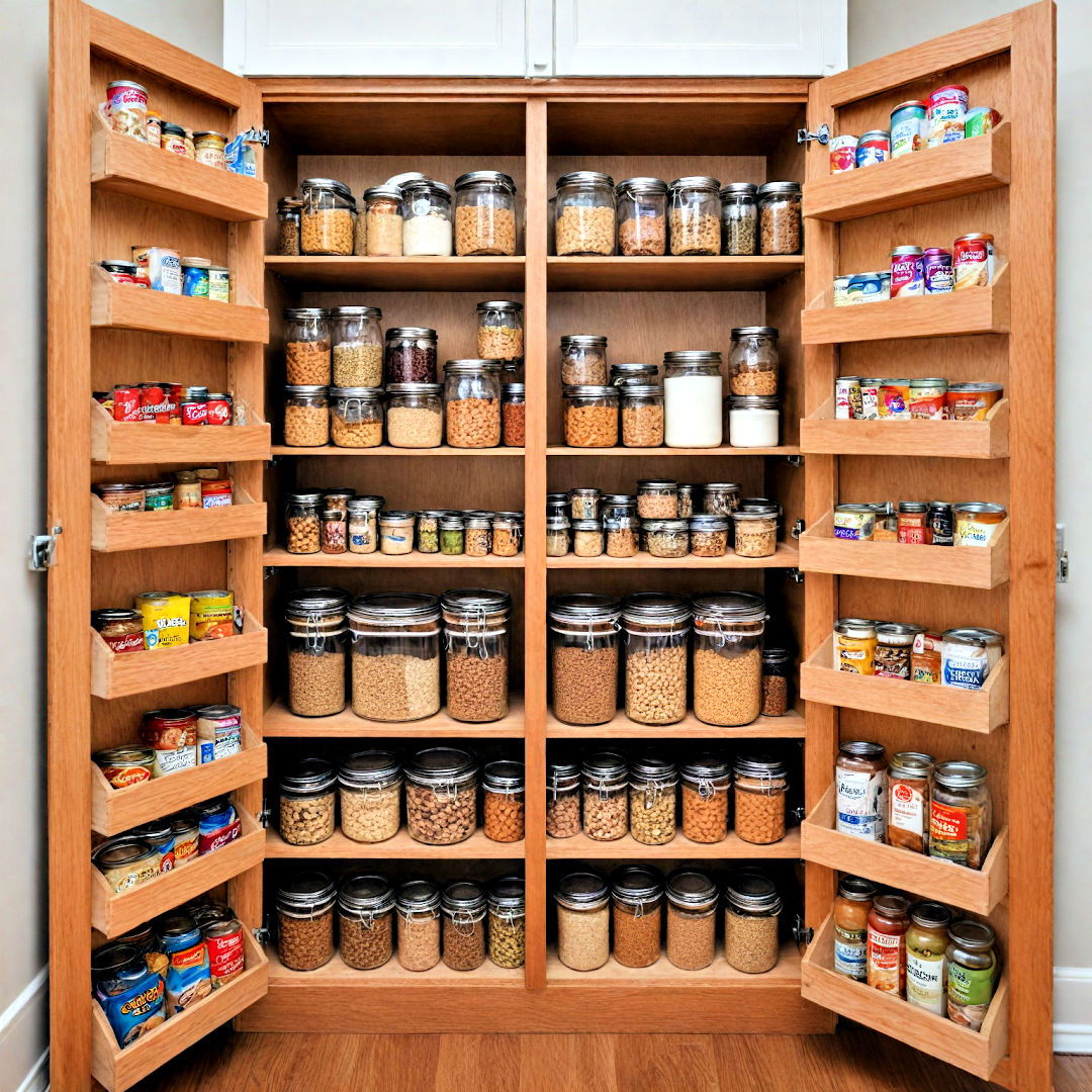 improvise a pantry organization - 40 Kitchen Organization Ideas