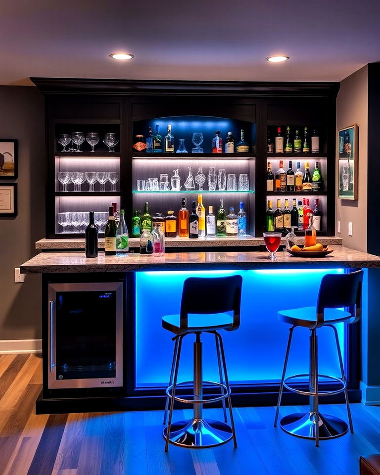 indoor bar in rec room - 30 Rec Room Ideas