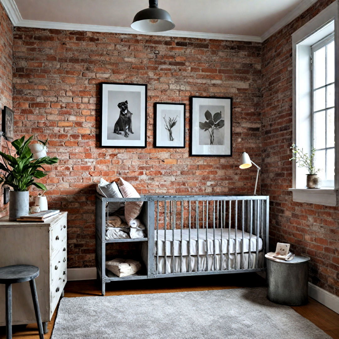 industrial chic nursery theme - 40 Nursery Ideas