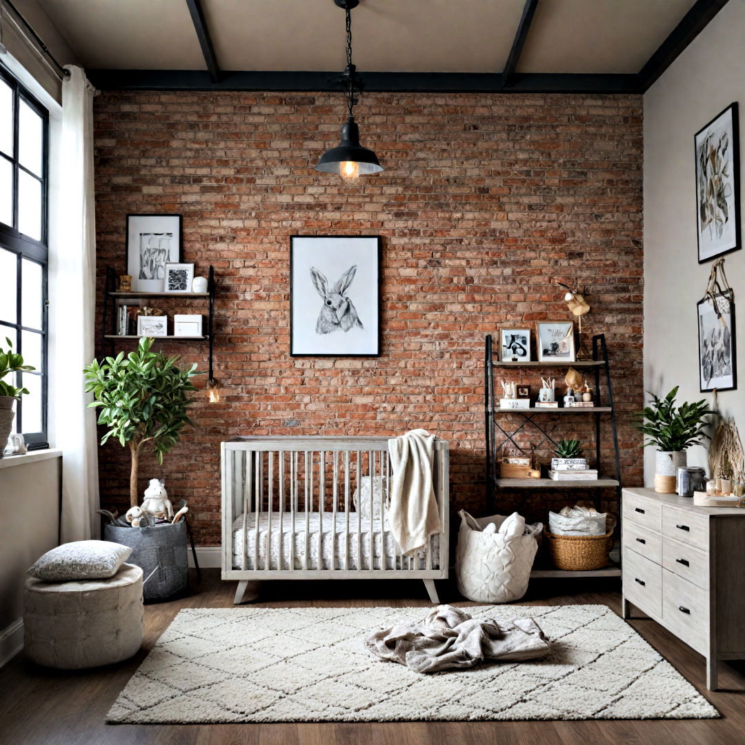 industrial loft nursery - 40 Nursery Ideas