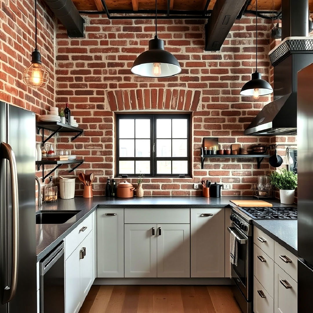 industrial style townhouse kitchen - 15 Townhouse Kitchen Ideas