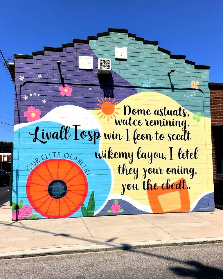 inspirational quotes and messages - 20 Small Town Murals