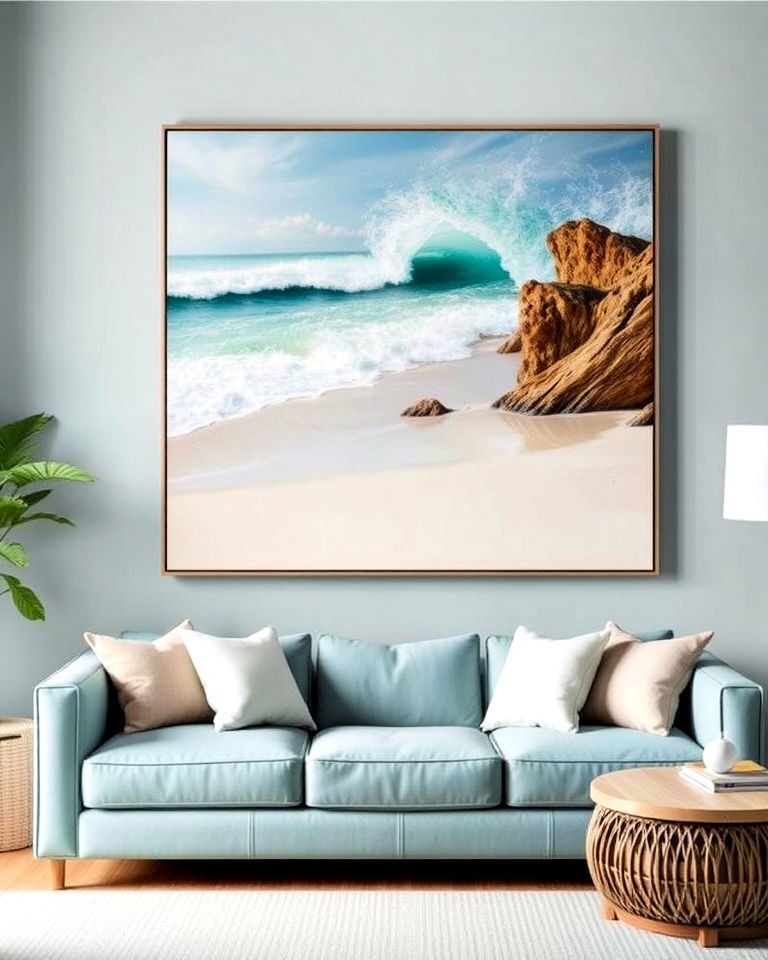 install coastal wall art - 25 Florida Home Decor Ideas
