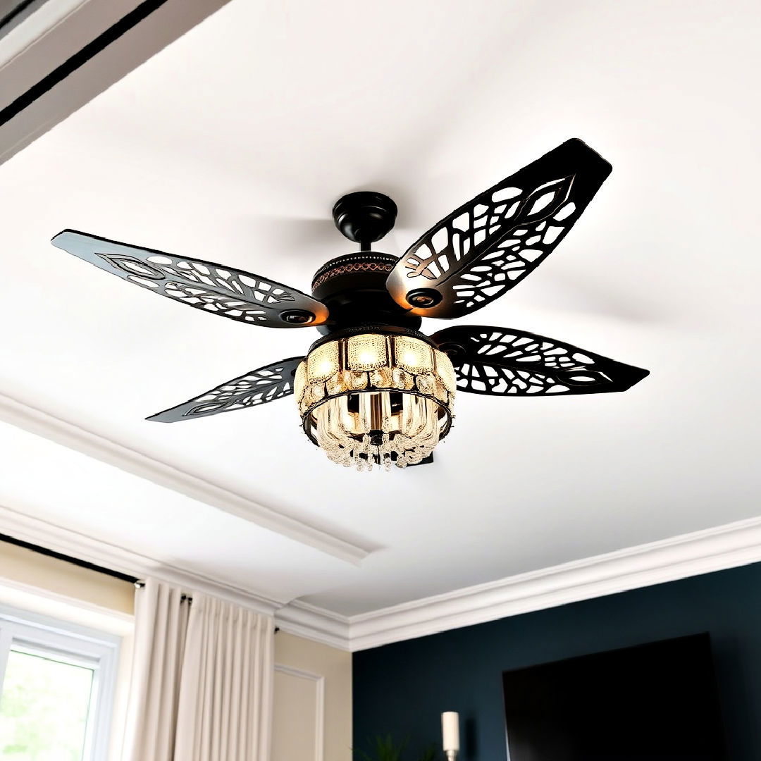 install decorative ceiling fan - 30 Maximalist Decor Ideas