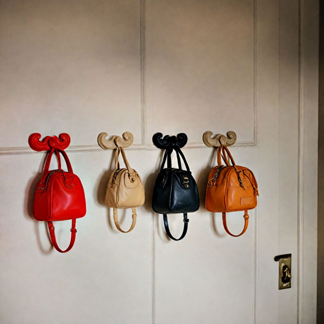 install decorative hooks - 40 Small Entryway Ideas