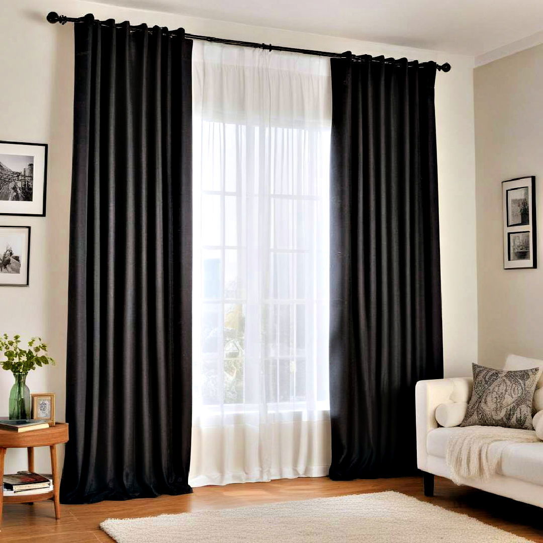 install elegant blackout curtains - 40 Cozy Bedroom Ideas