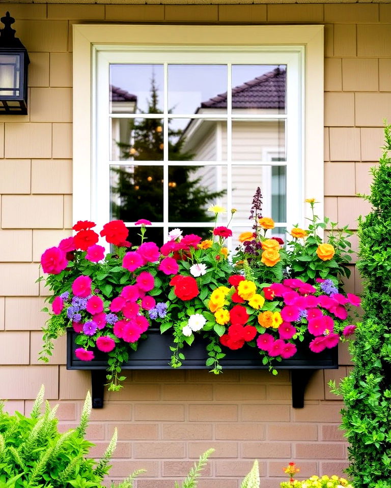 install elegant custom window box - 40 Curb Appeal Inspiration for Ranch Homes