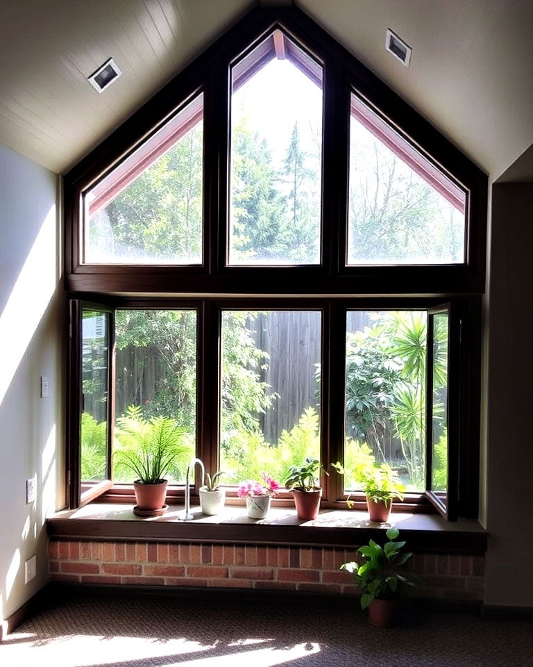 install functional basement greenhouse window - 30 Basement Window Ideas
