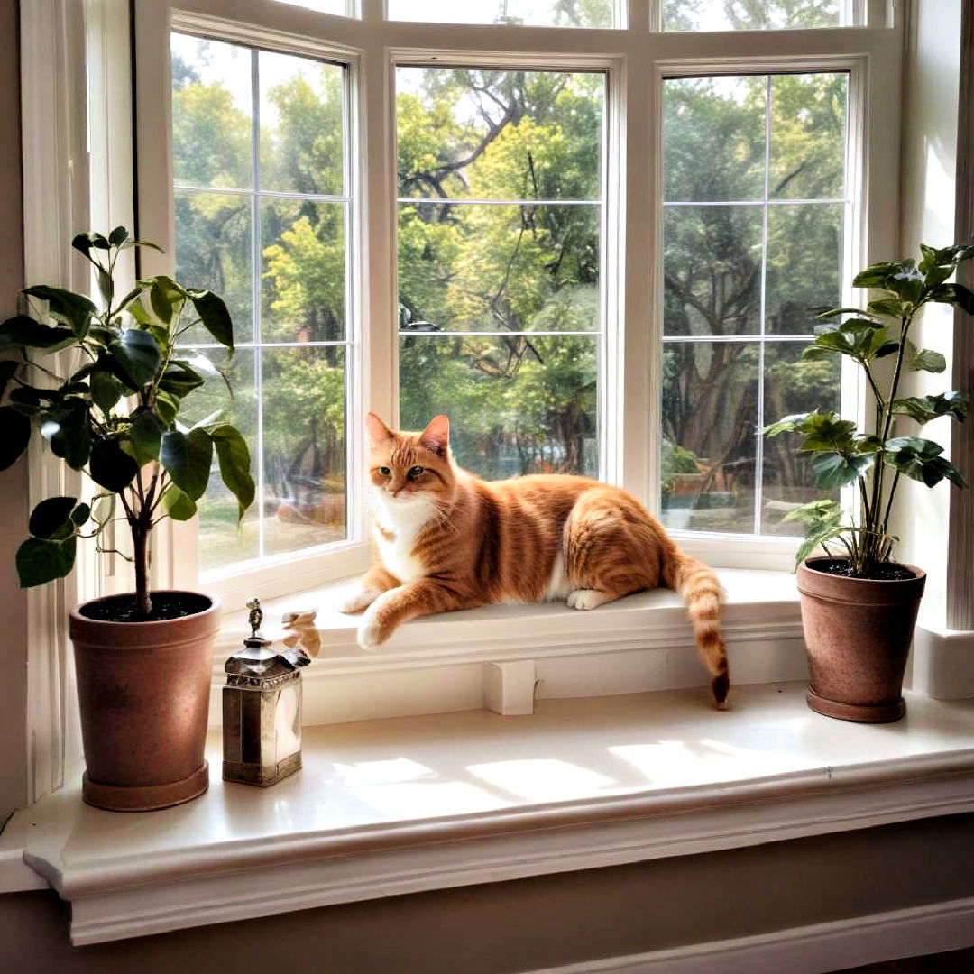 install pet observation perch - 40 Bay Window Ideas