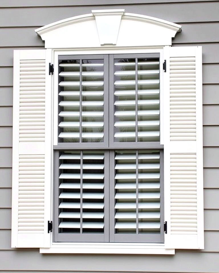 install shutters for exterior home remodeling - 30 Exterior Home Remodeling and Renovation Ideas