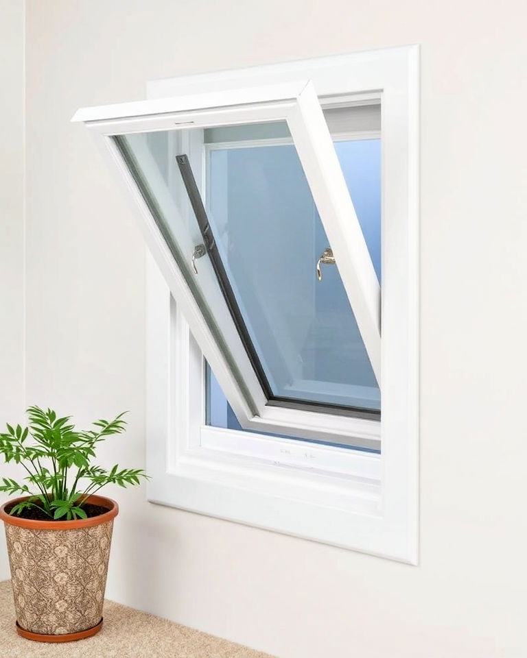 install stylish hopper window - 30 Basement Window Ideas