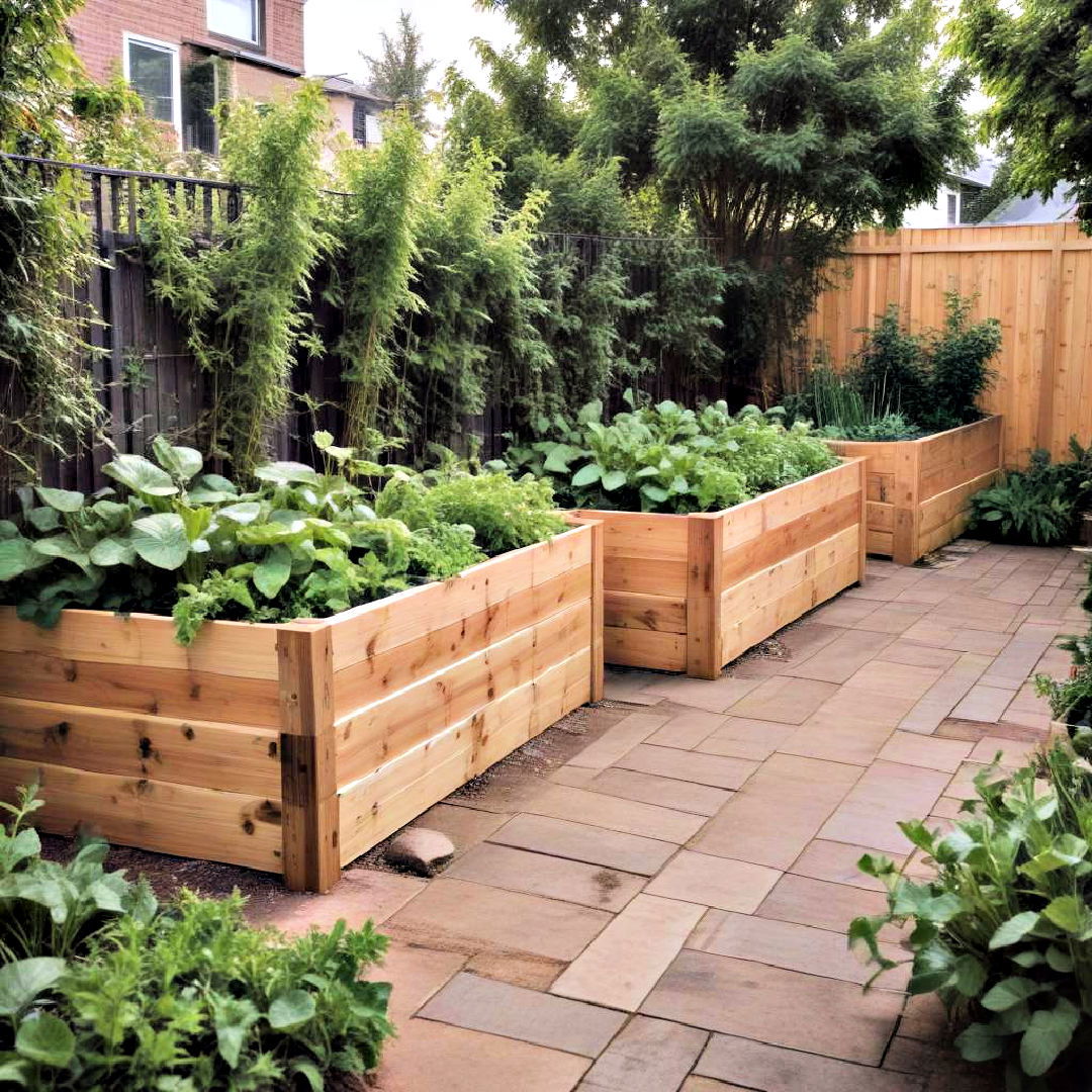 install taller raised beds - 30 Backyard Privacy Ideas