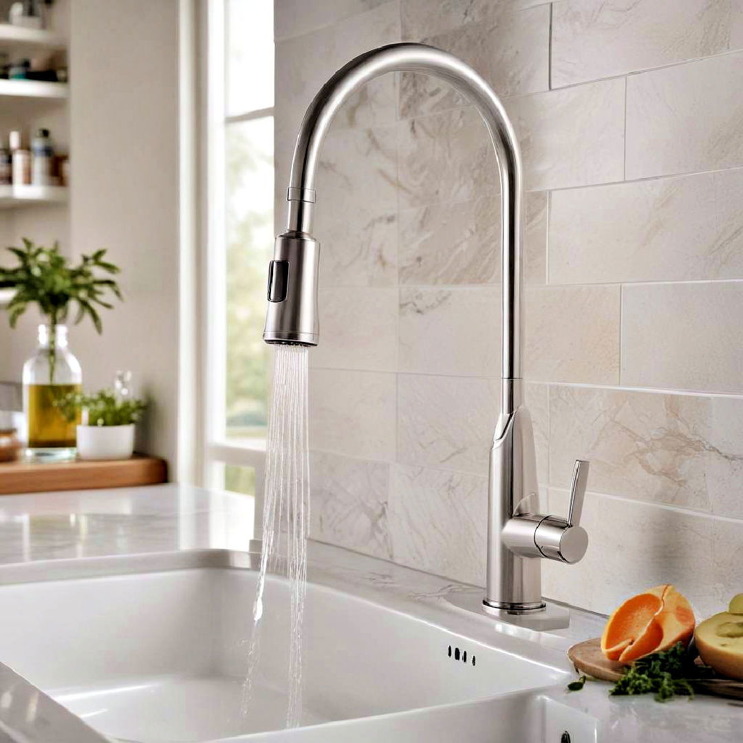 install touchless faucet - 40 Modern Kitchen Ideas
